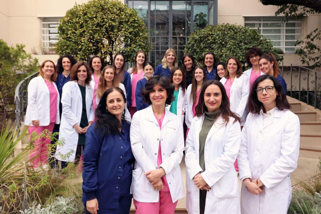equipo de Ginecólogas biólogas embriólogas enfermeras de la clínica Tambre clínica de fertilidad de Madrid