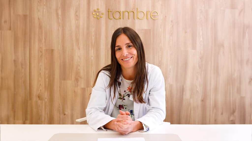 Clinica Tambre's fertility specialist, Dr. Paloma Sánchez-Gómez.